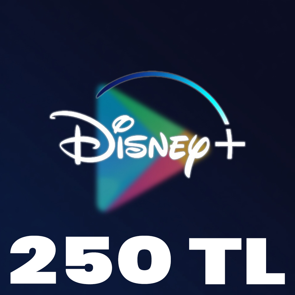Disney Plus 250 TL Hediye Kartı Google Play